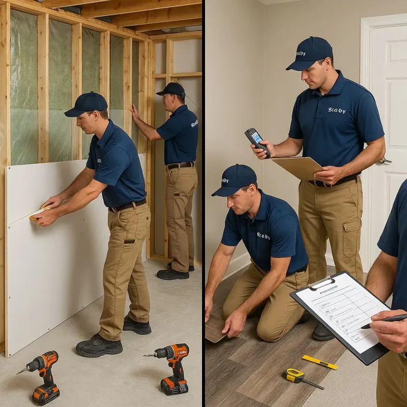 Repairs and Reconstruction process in Coal City, IL